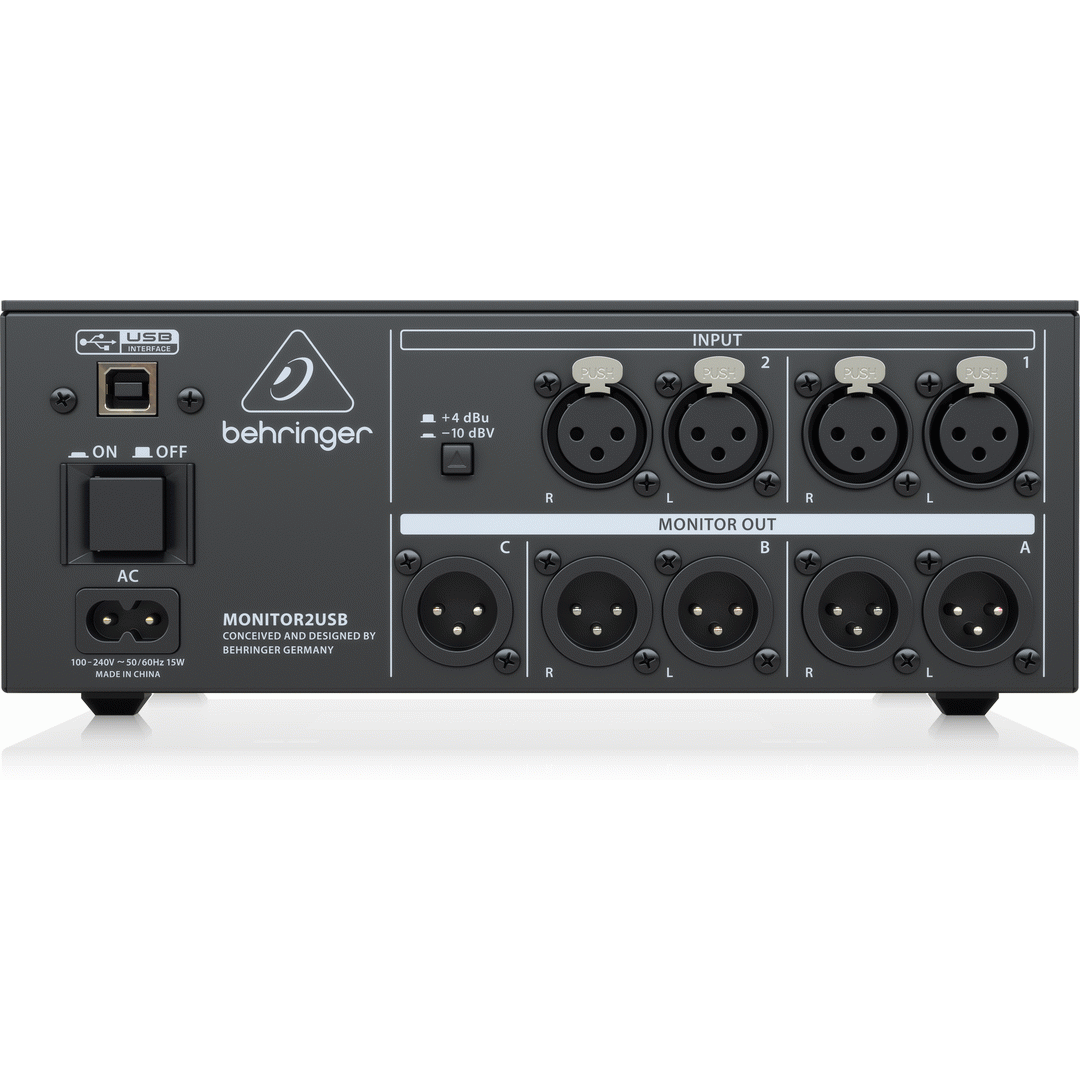 Behringer MONITOR2USB Monitoring Controller and USB Audio Interface