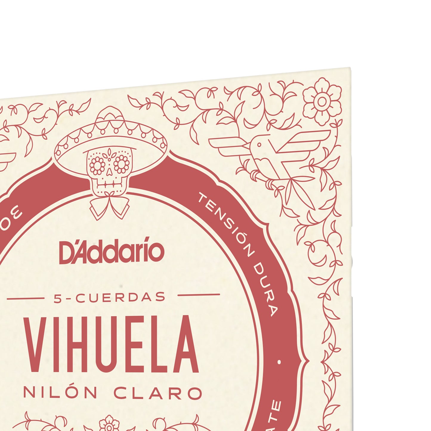 D’Addario MV10H Vihuela Hard Tension Strings