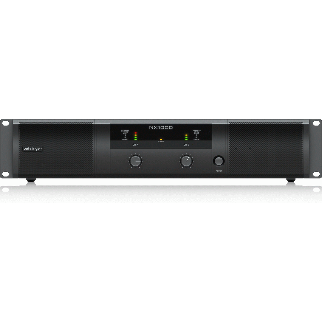 Behringer NX1000 Power Amplifier with Smartsense