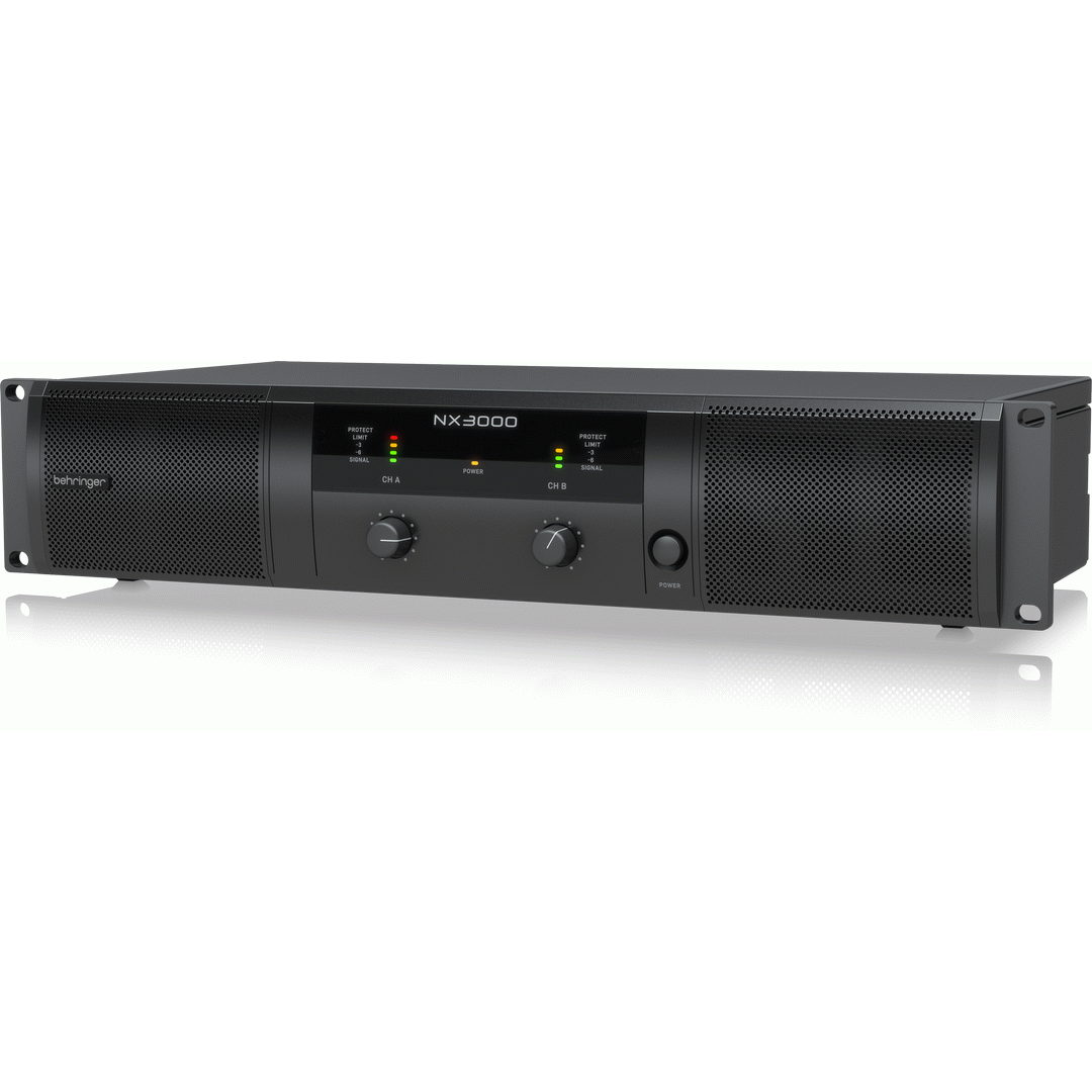 Behringer NX3000 Power Amplifier with Smartsense