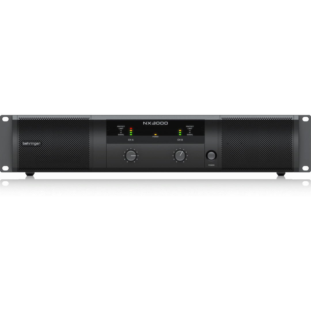 Behringer NX3000 Power Amplifier with Smartsense