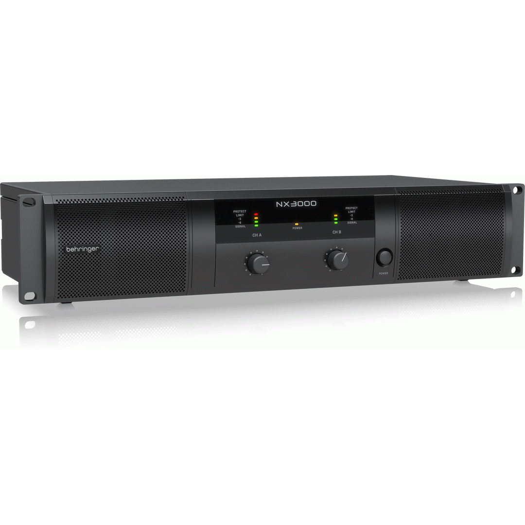 Behringer NX3000 Power Amplifier with Smartsense