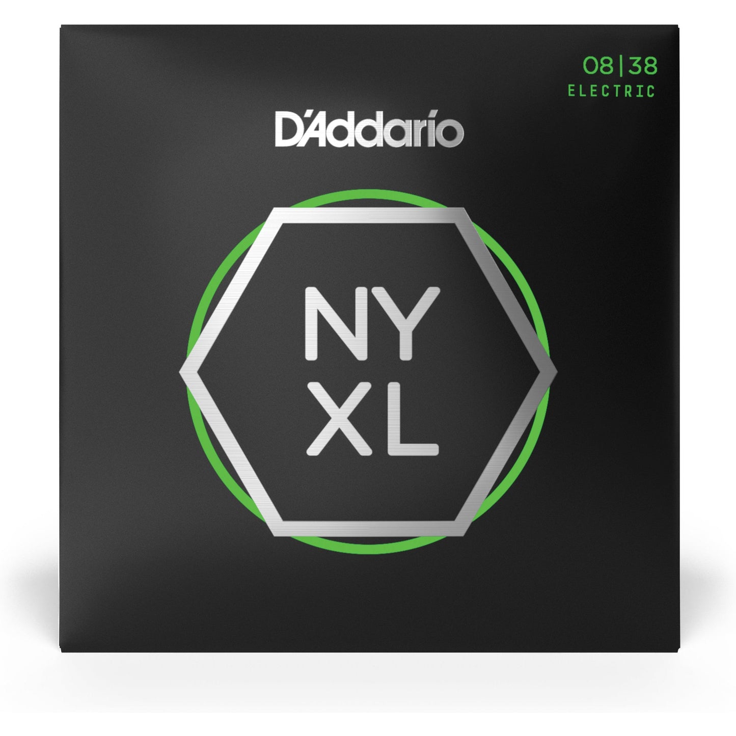D'Addario NYXL0838 Nickel Wound Electric Guitar Strings, Extra Super Light, 8-38
