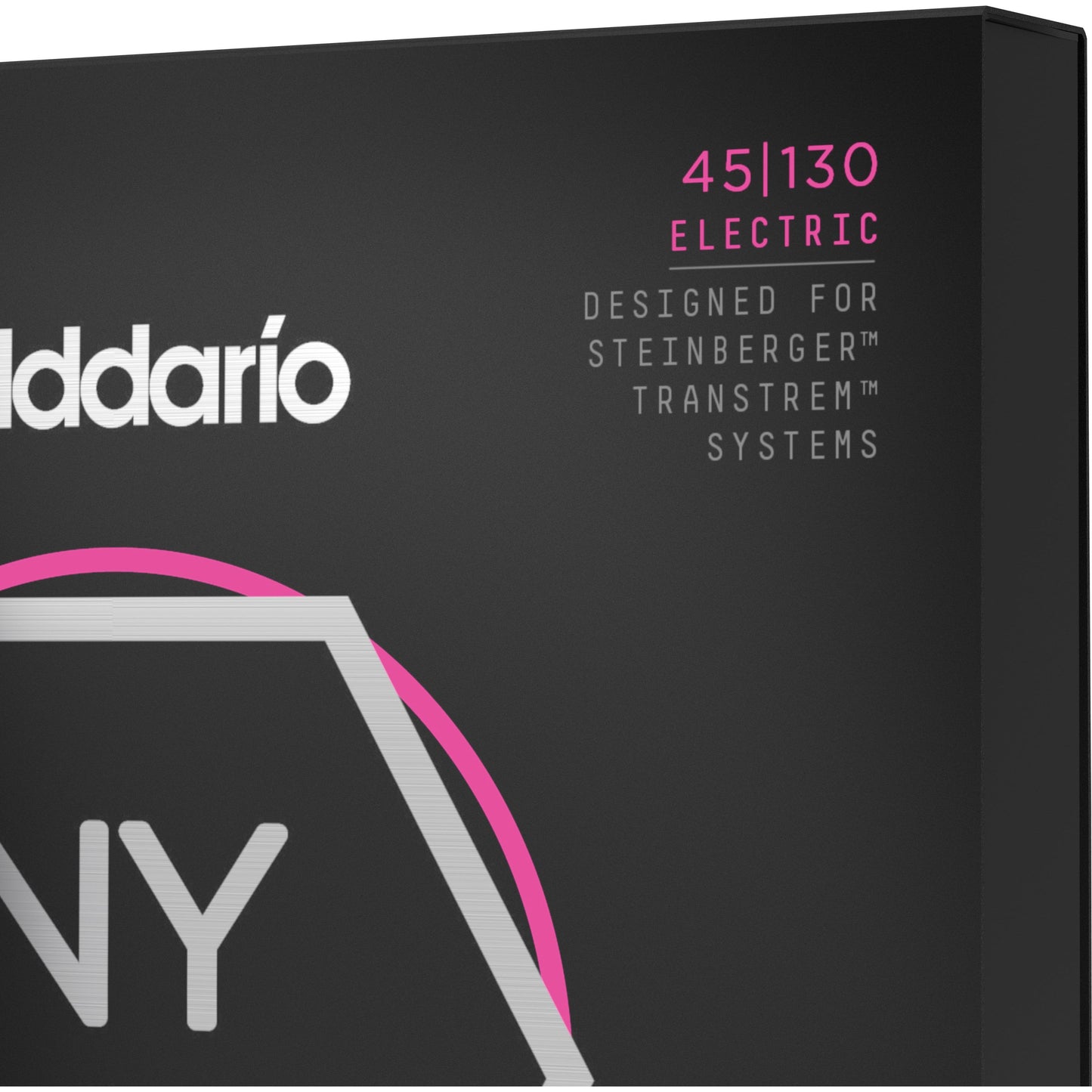 D'Addario NYXLS45130 Nickel Wound Bass Guitar Strings, 5-string Regular Light, 45-130, Double Ball End, Long Scale