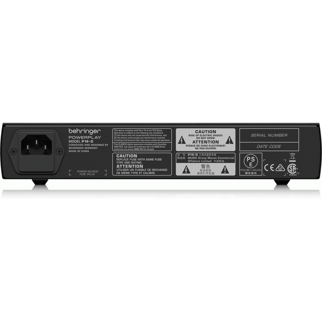Behringer POWERPLAY P16-D Distributor