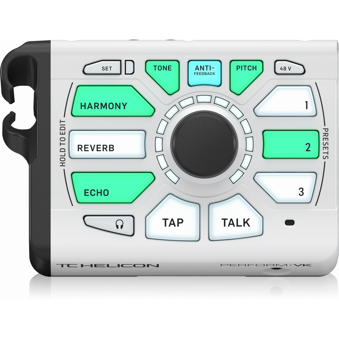 TC Helicon Perform-VK White Vocal Processor