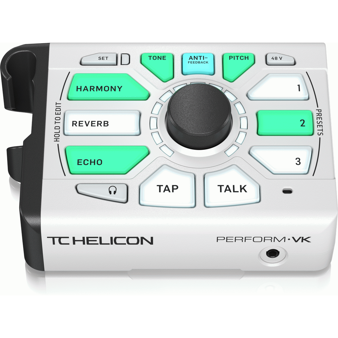 TC Helicon Perform-VK White Vocal Processor