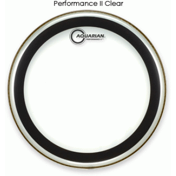 Aquarian PF20B Performance II 2-Ply Clear - Size - 20"