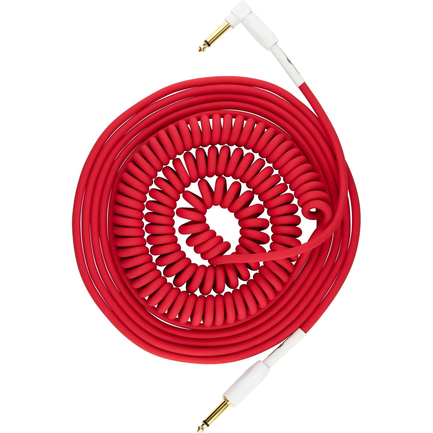 Pig Hog "Half Coil" Instrument Cable - 30 Foot - Candy Apple Red