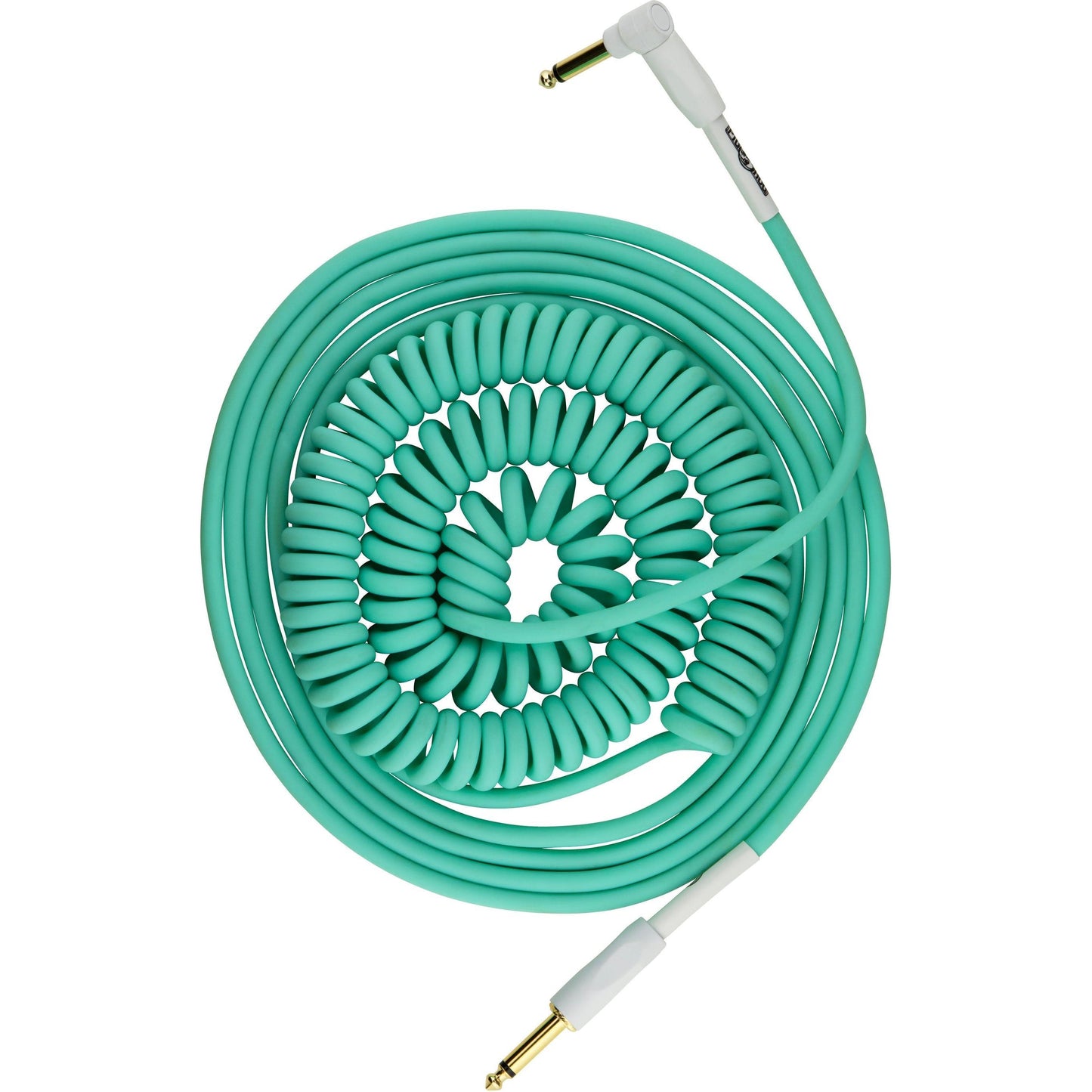 Pig Hog "Half Coil" Instrument Cable - 30 Foot - Seafoam Green