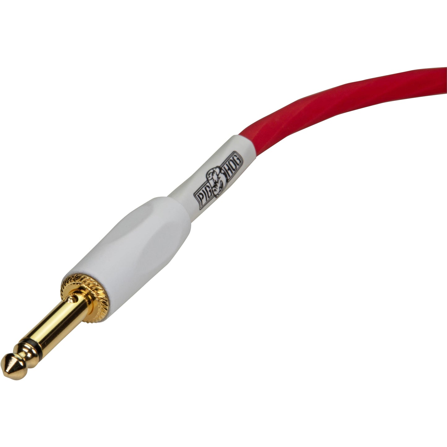 Pig Hog Hex Series Silent Cable - 18.6 Foot - Candy Apple Red