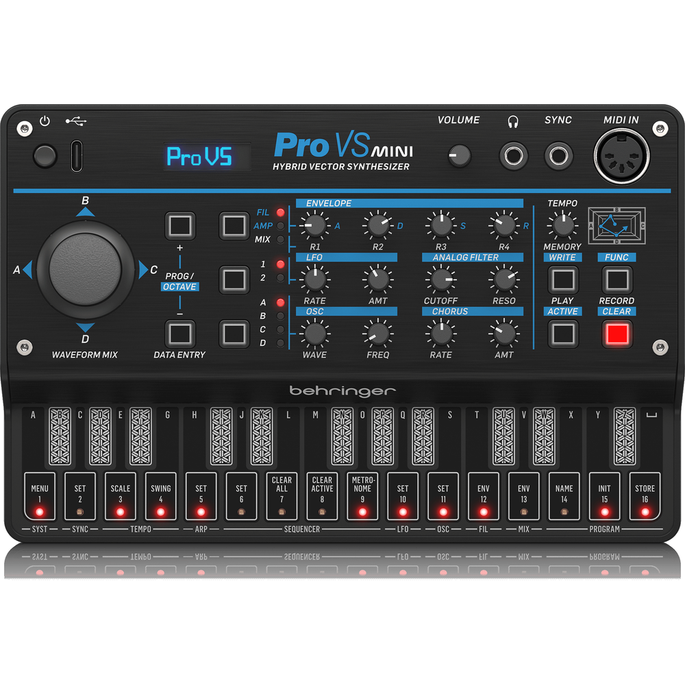 Behringer PRO VS MINI Portable 5-Voice Hybrid Synthesizer