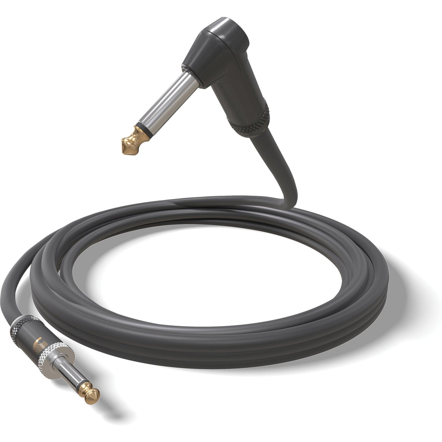 D'Addario American Stage Instrument Cable, Right to Straight, 15 Feet