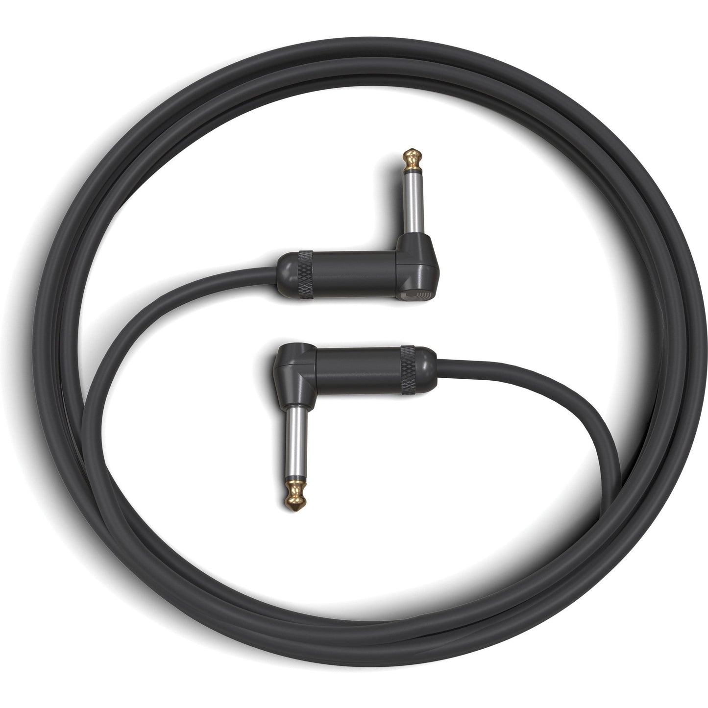 D'Addario American Stage Instrument Cable, Dual Right Angle, 10 Feet