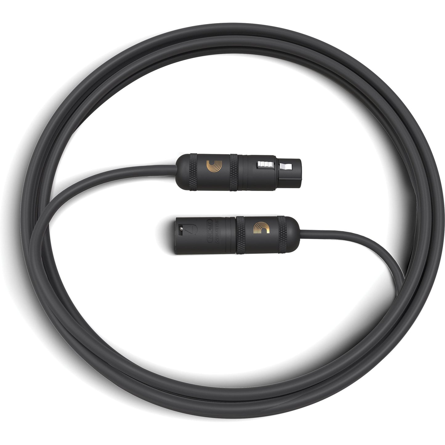 D'Addario American Stage Series Microphone Cable, XLR Male to XLR Female, 10 Feet