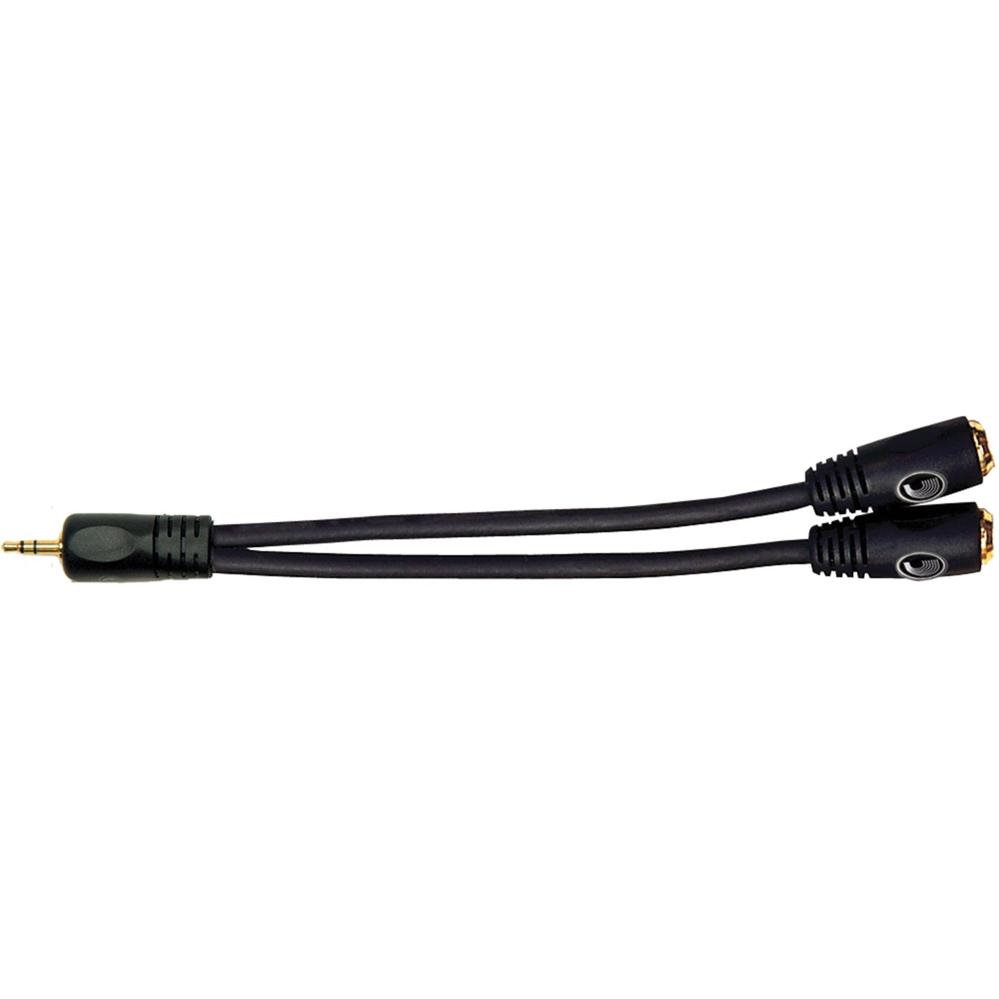 D'Addario 1/8 Inch Male Stereo to Dual 1/8 Inch Female Stereo Adaptor