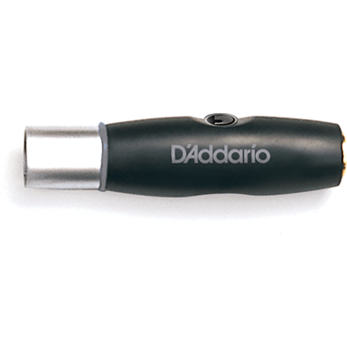 D'Addario XLR Male to 1/4" Female Balanced Adapter
