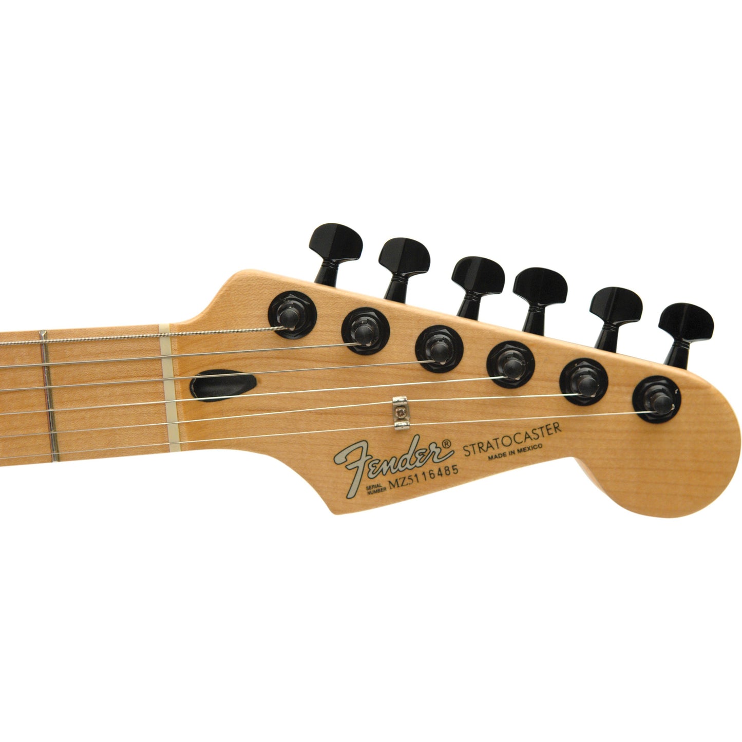 D'Addario Auto-Trim Locking Tuning Machines, 6 In-Line setup, Black