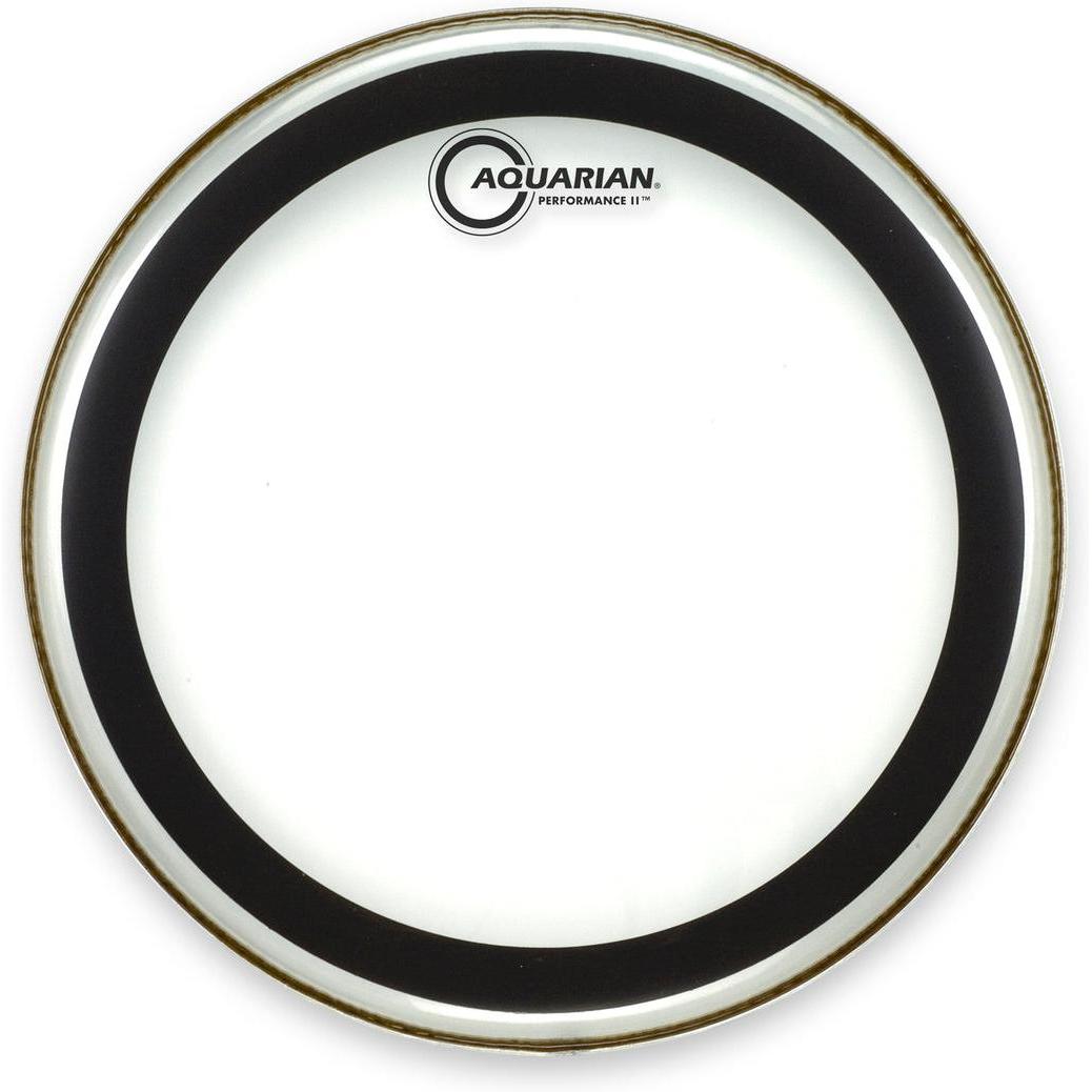 Aquarian Performance II – Batter Drumhead – Clear (Multipack) – 12″, 13″, 16″ (PF-B)