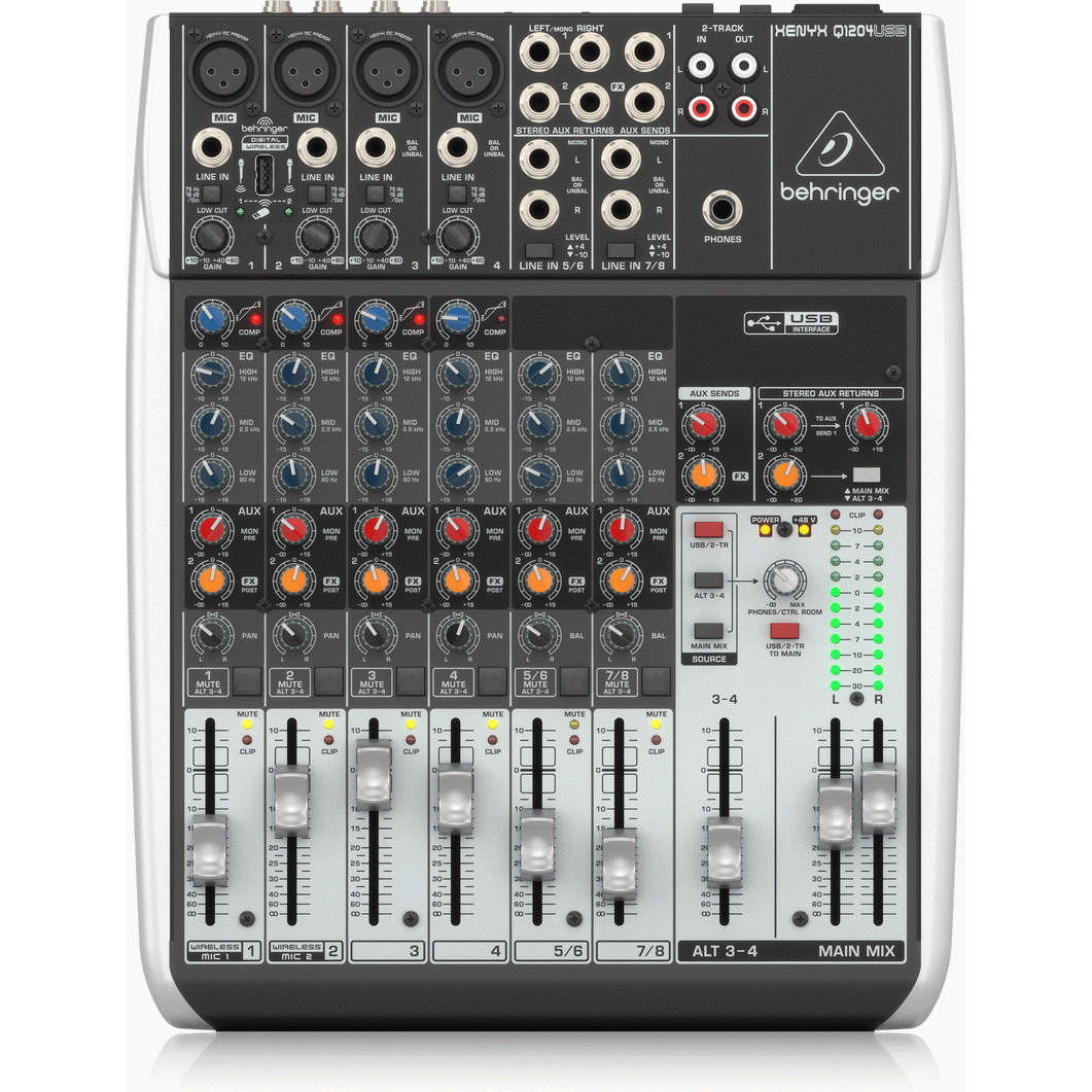 Behringer XENYX Q1204USB Mixer