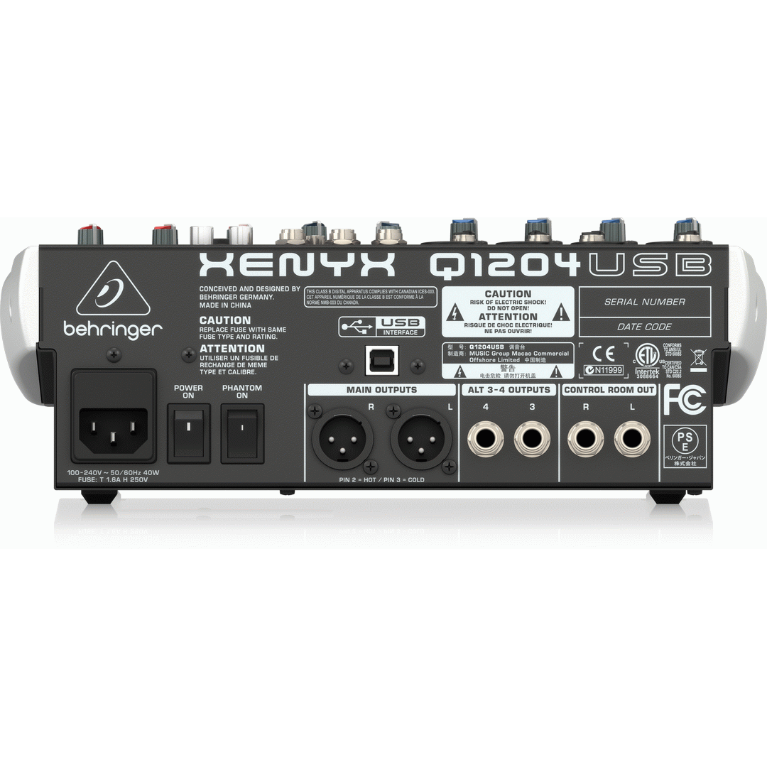 Behringer XENYX Q1204USB Mixer