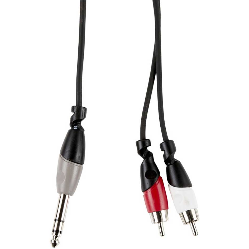 Armour RCA26S 1/4" stereo to 2 x RCA Cable