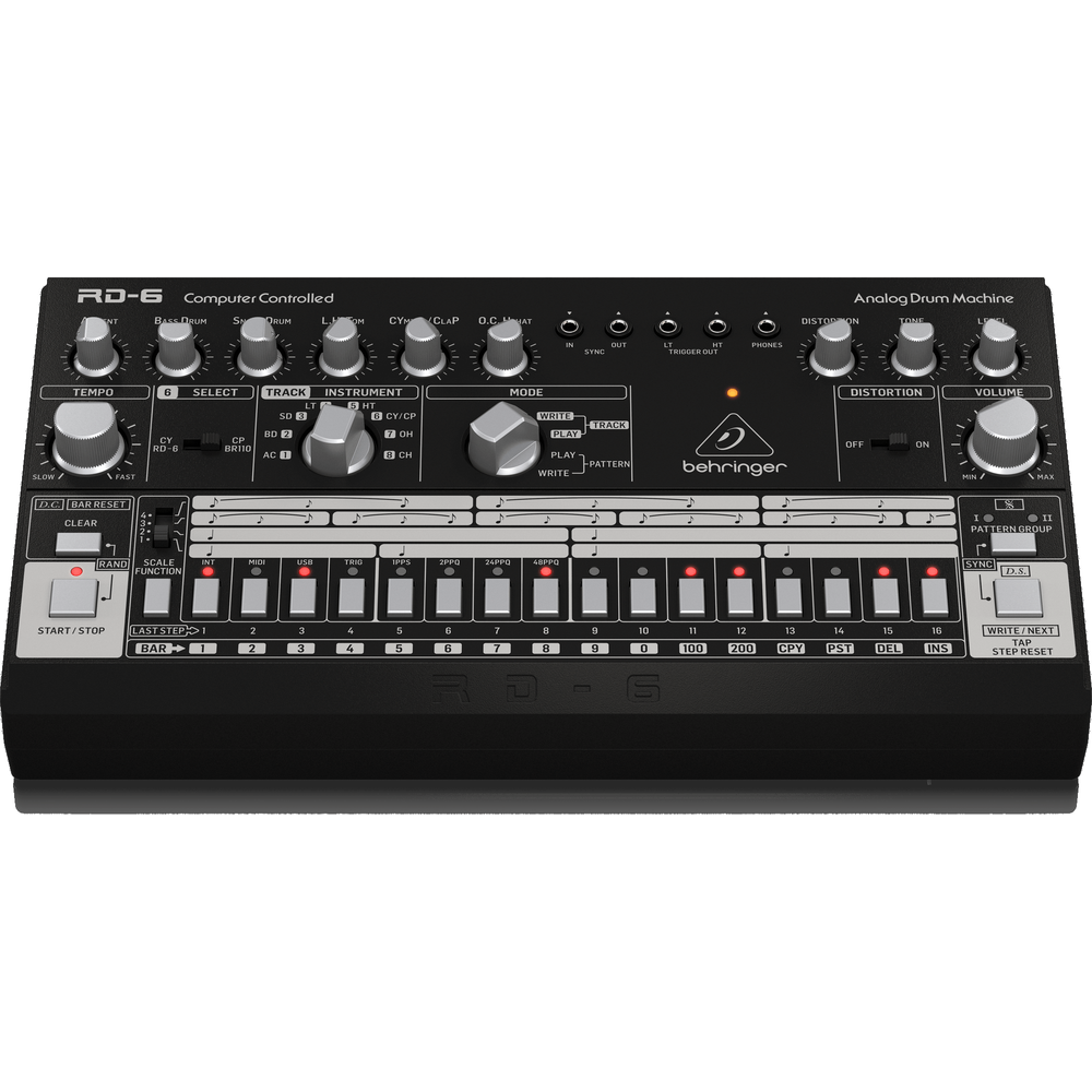 Behringer RD-6-BK Analog Drum Machine