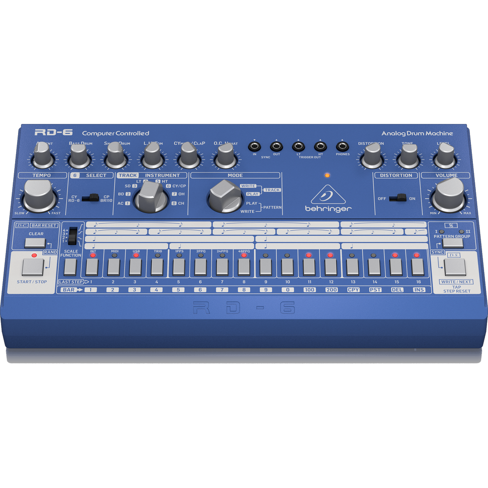 Behringer RD-6-BU Analog Drum Machine