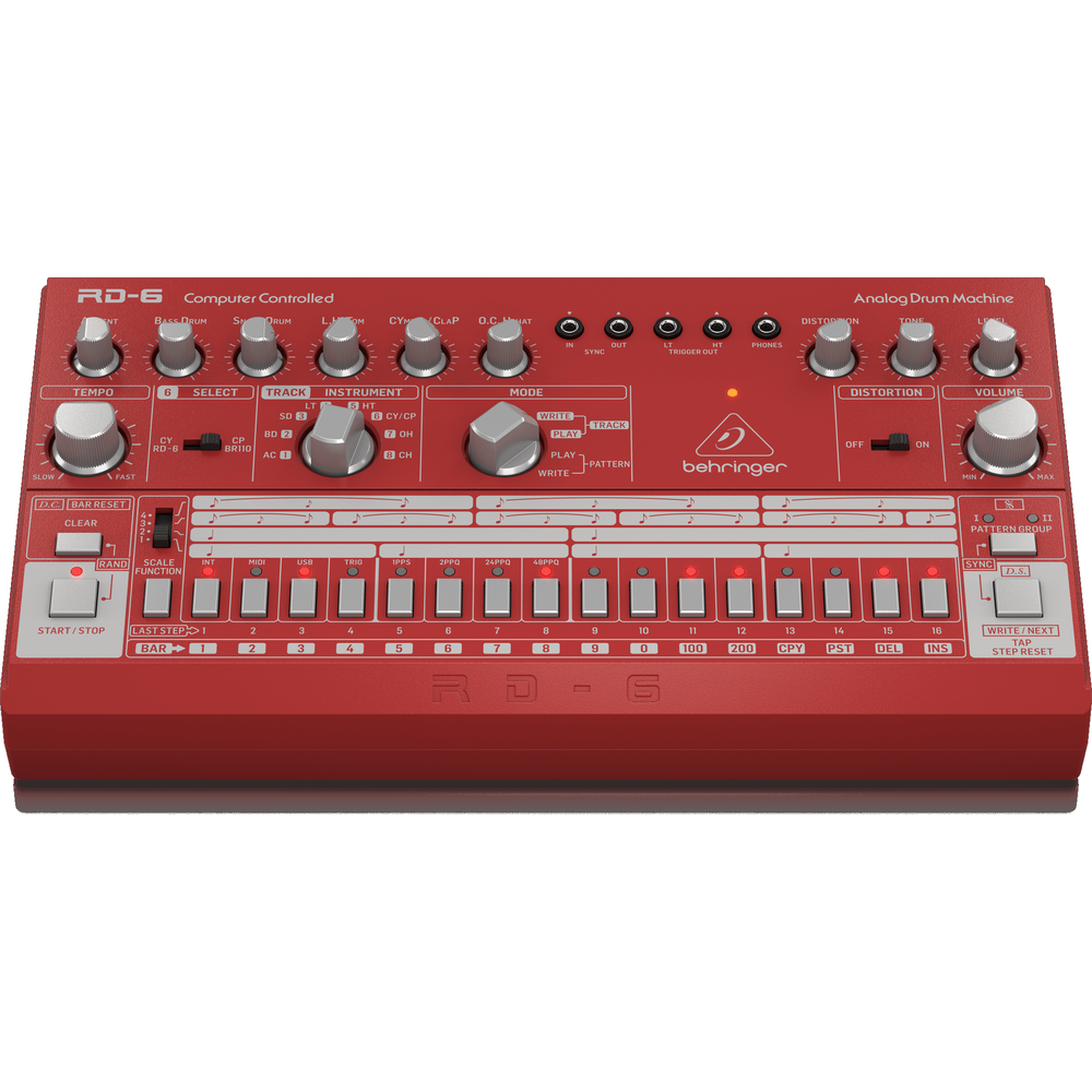 Behringer RD-6-RD Analog Drum Machine