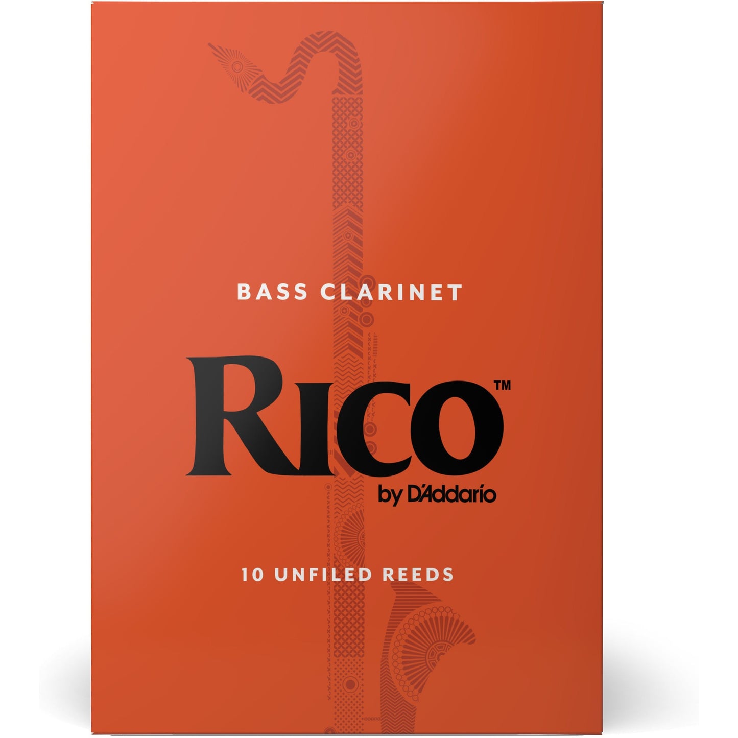 Rico by D'Addario Bass Clarinet Reeds, Strength 4, 10 Pack