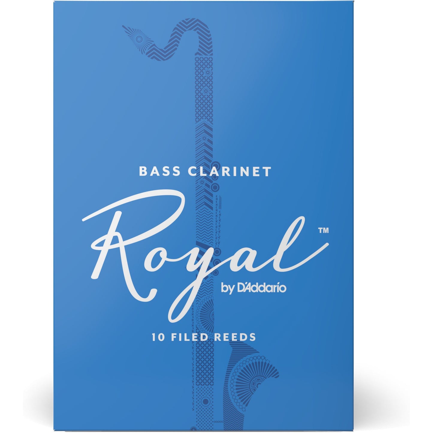 Royal by D'Addario Bass Clarinet Reeds, Strength 3, 10 Pack