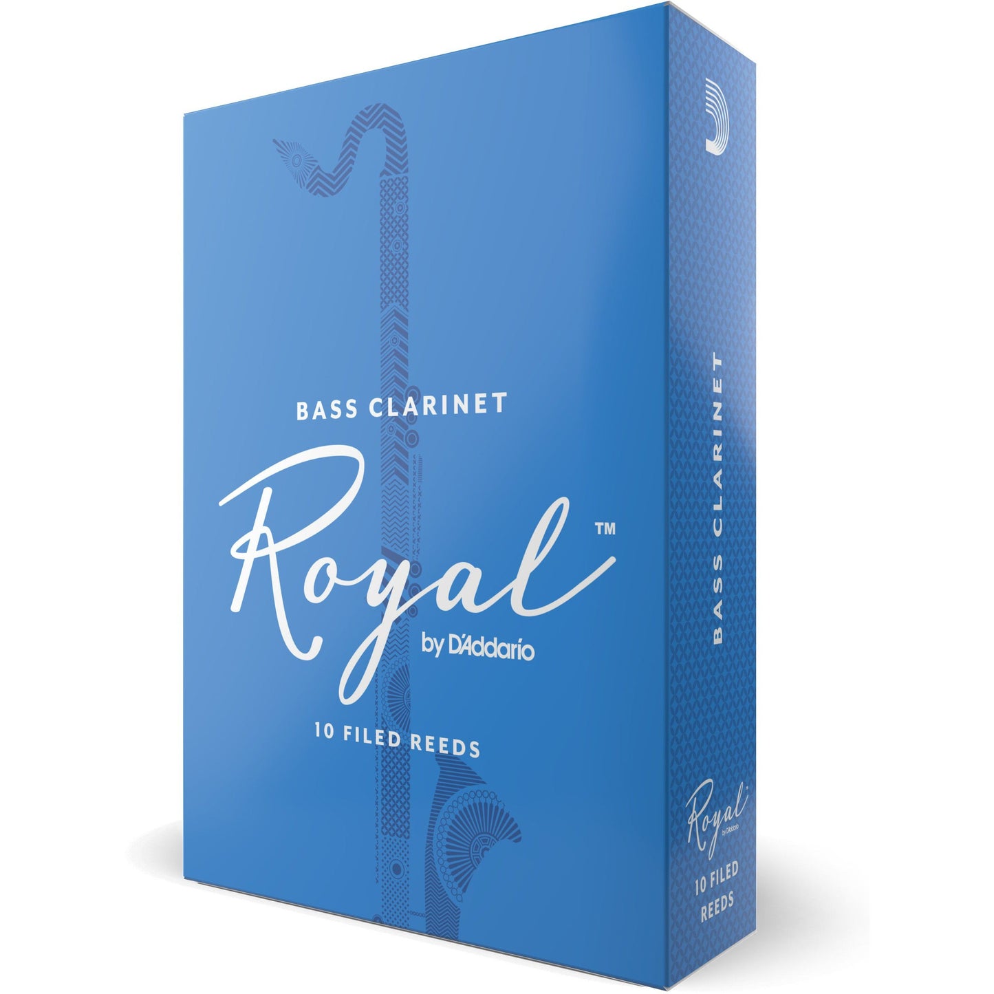 Royal by D'Addario Bass Clarinet Reeds, Strength 3, 10 Pack