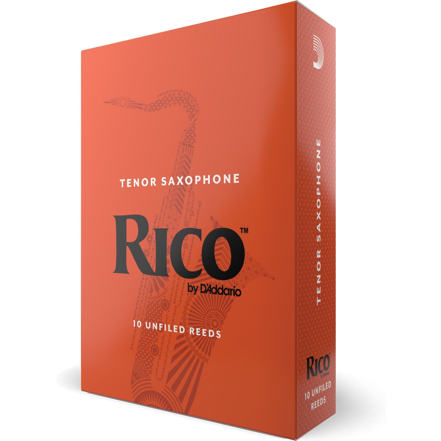 Rico by D'Addario Tenor Sax Reeds, Strength 2, 10-Pack