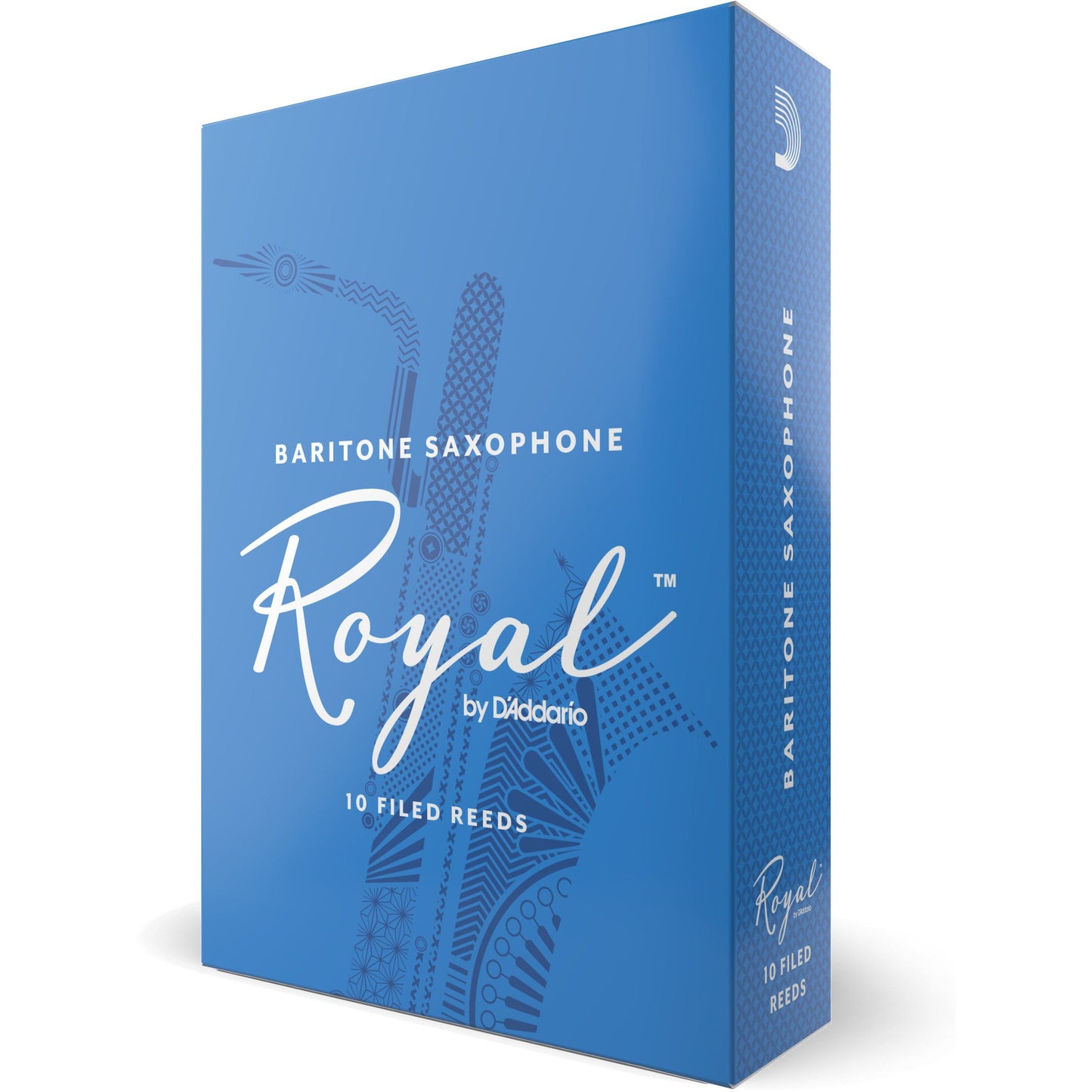 Royal by D'Addario Baritone Sax Reeds, Strength 3, 10-Pack