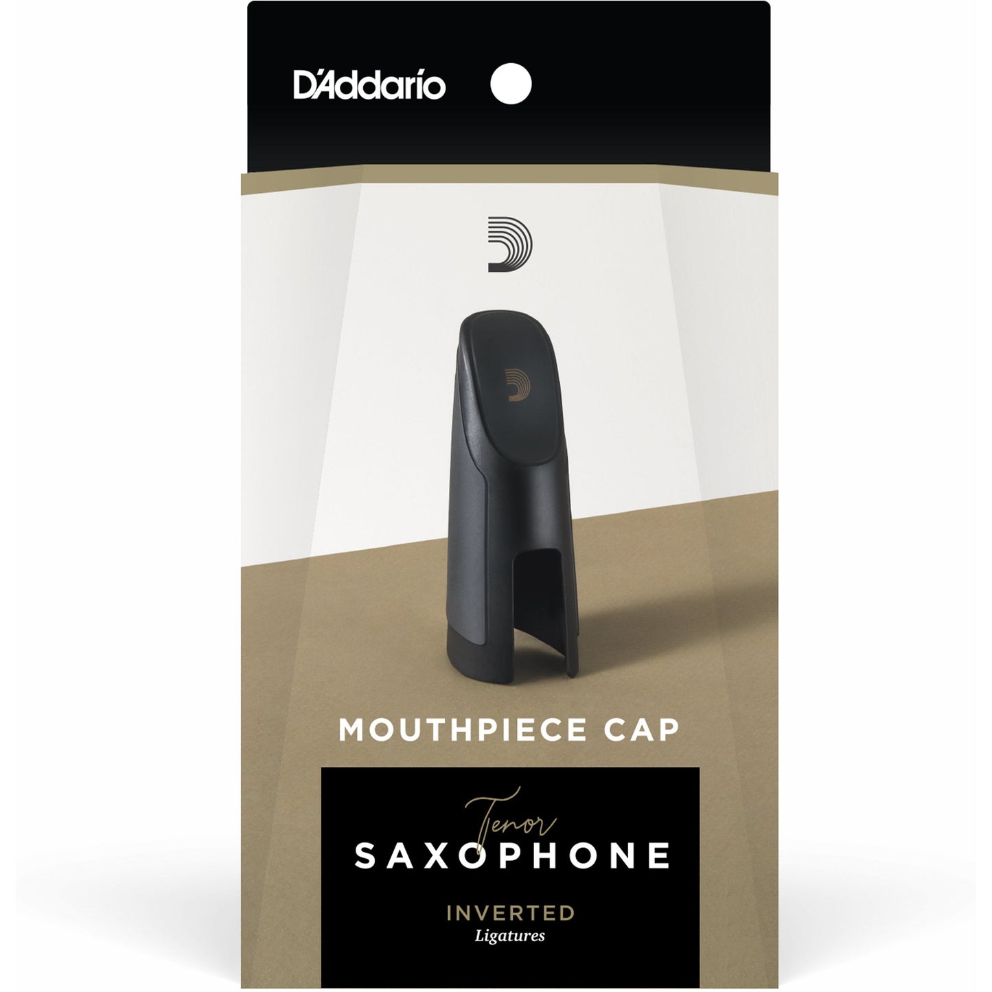 D'Addario Mouthpiece Cap, Tenor Saxophone, Fits Inverted Metal Ligatures