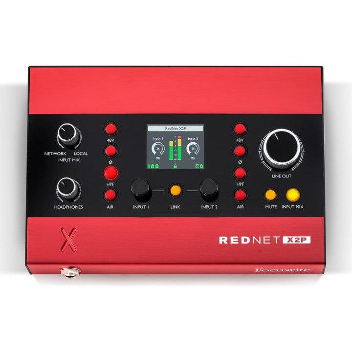 Focusrite RedNet X2P 2×2 Ethernet Audio Interface