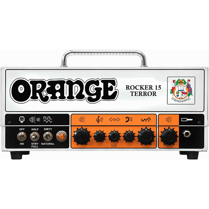 Orange Rocker 15 Terror Guitar Valve Head