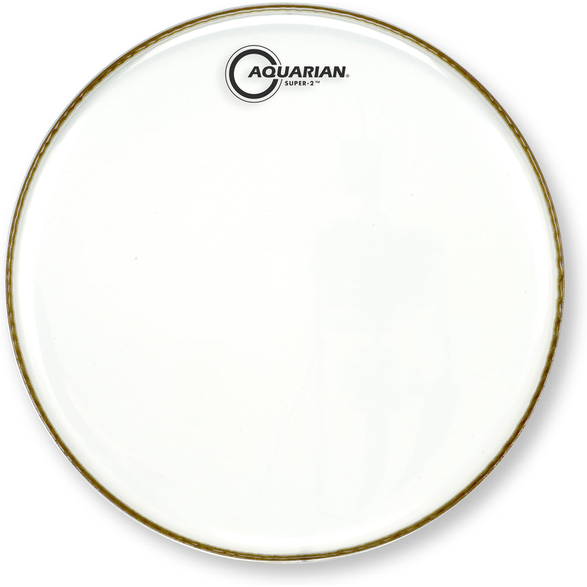 Aquarian S2-8 Super-2 2-Ply Clear - Size - 8"