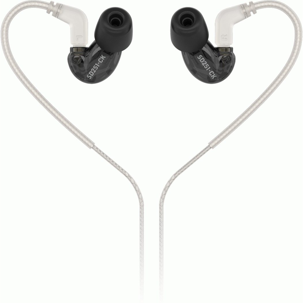Behringer SD251-CK Black Professional In-Ear Studio Monitors