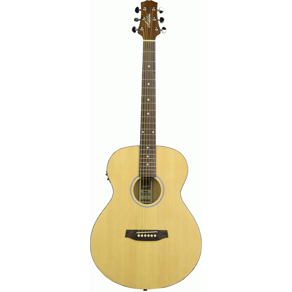 Ashton SL20EQNTM Slimline Acoustic Guitar w/ Pickup & EQ (Natural Matte)