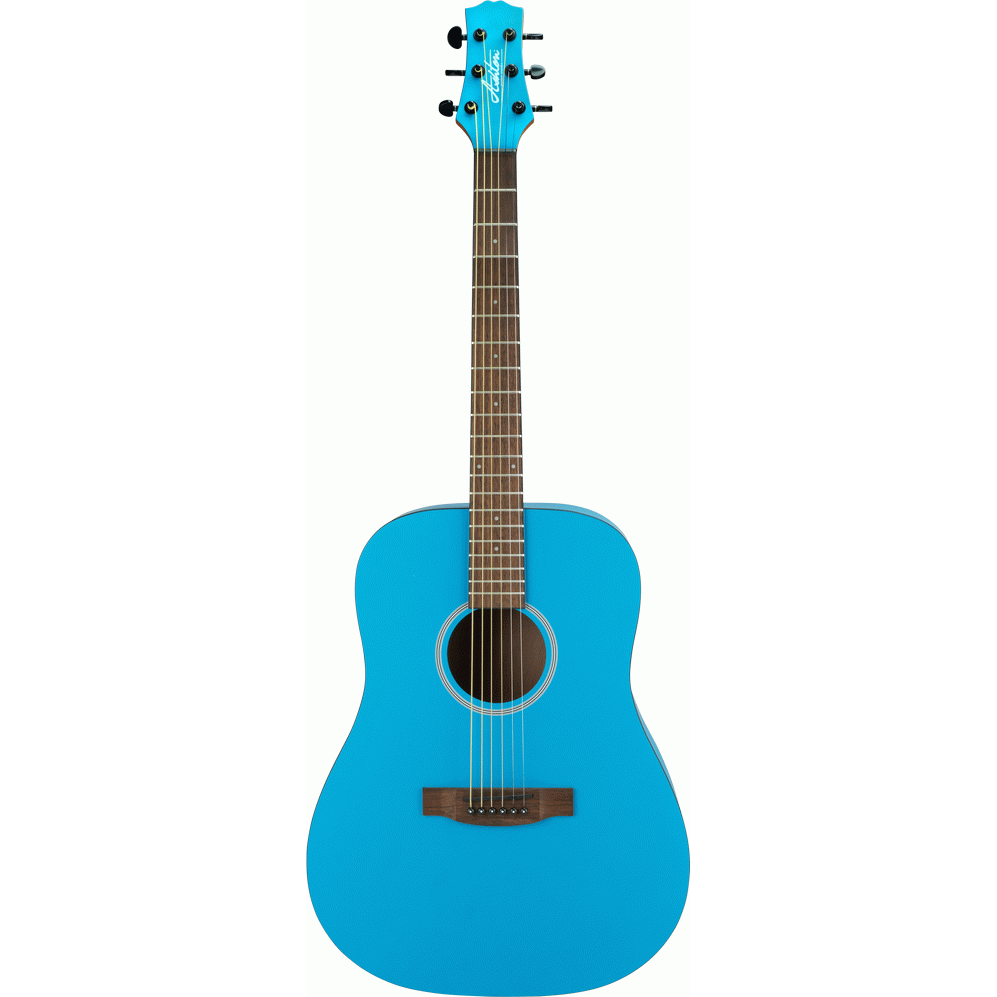 Ashton SPD30BLS Dreadnought Acoustic Guitar w/ Gig Bag (Blue Sky)