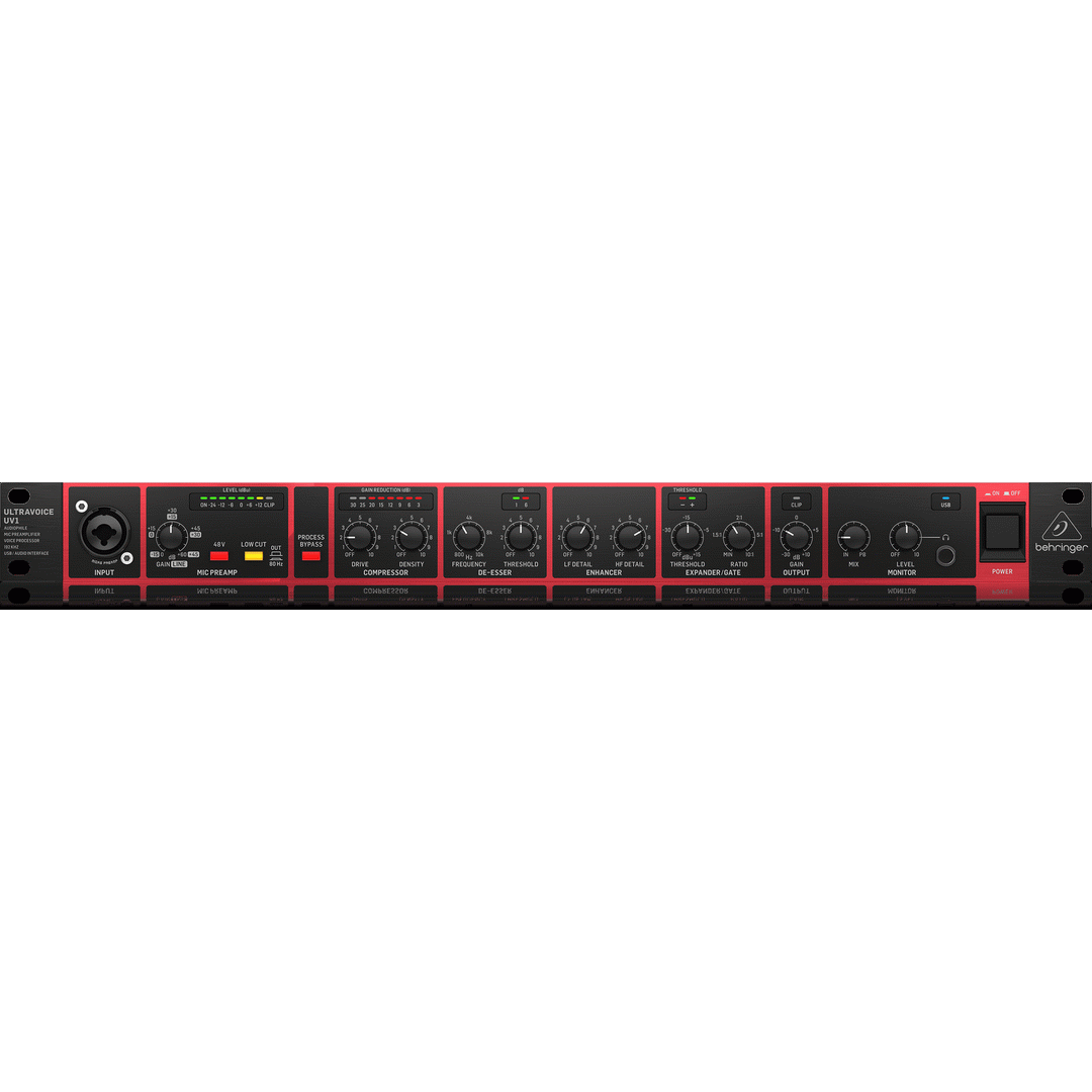 Behringer U-PHORIA STUDIO PRO Recording Bundle w/ USB Audio Interface, Condenser Microphone and Studio Headphones