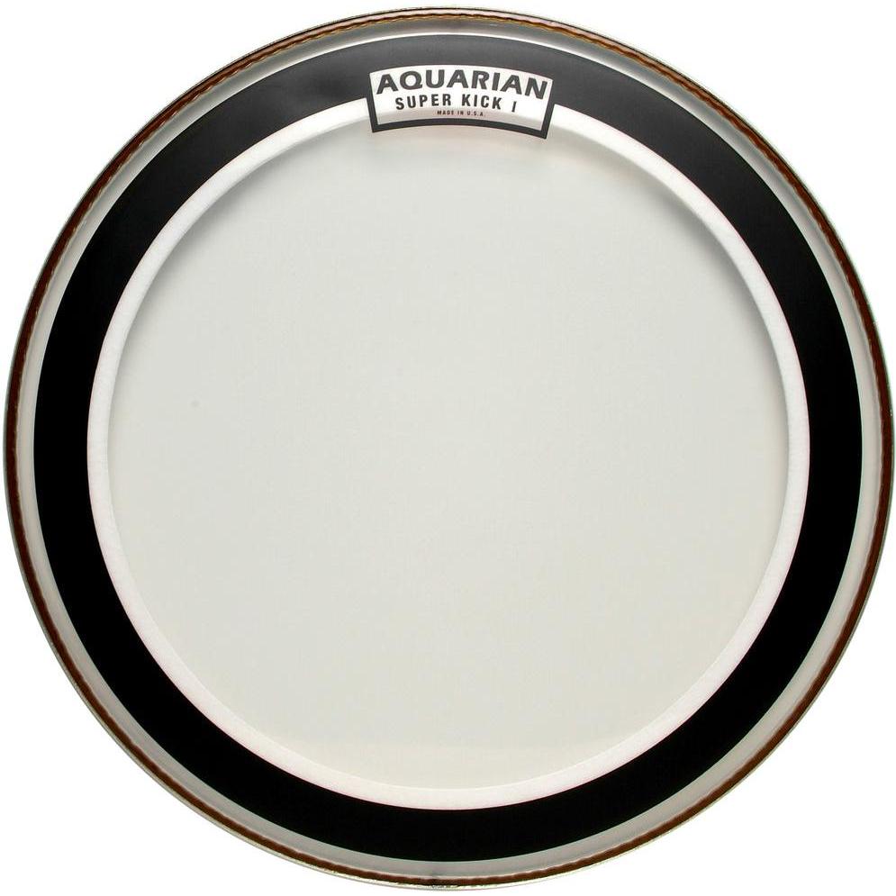 Aquarian Super Kick I – Batter Bass Drumhead – Clear – 14″ (SKI14)