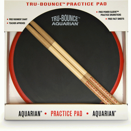 Aquarian TBP12 Tru-Bounce Practice Pad