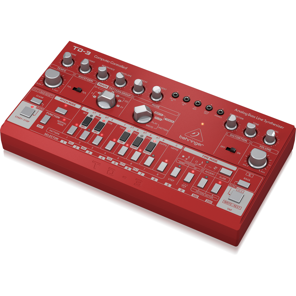 Behringer TD-3-RD Analog Bassline Synthesizer