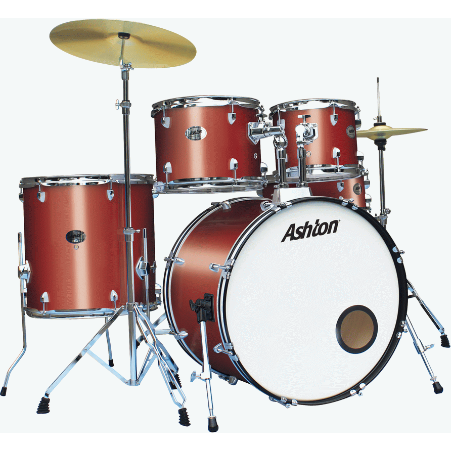Ashton TDR520WR Small Shell Drum Kit (Wine Red)