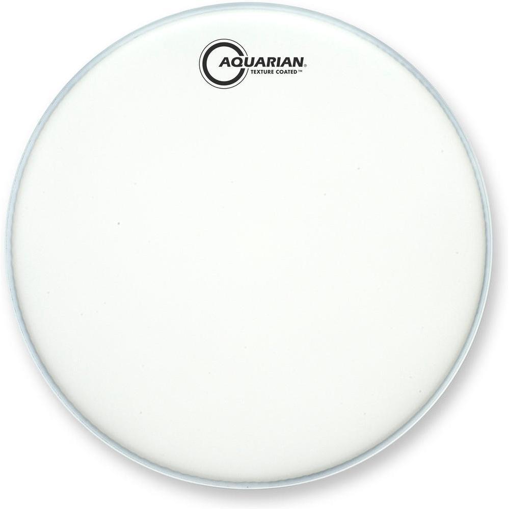 Aquarian Texture Coated – Batter Drumhead – White (Multipack) – 10″, 12″, 16″ (TC-C)