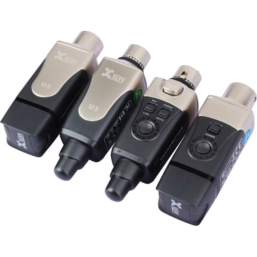 XVIVE U3D Dual Mic Speaker Wireless 2.4Ghz