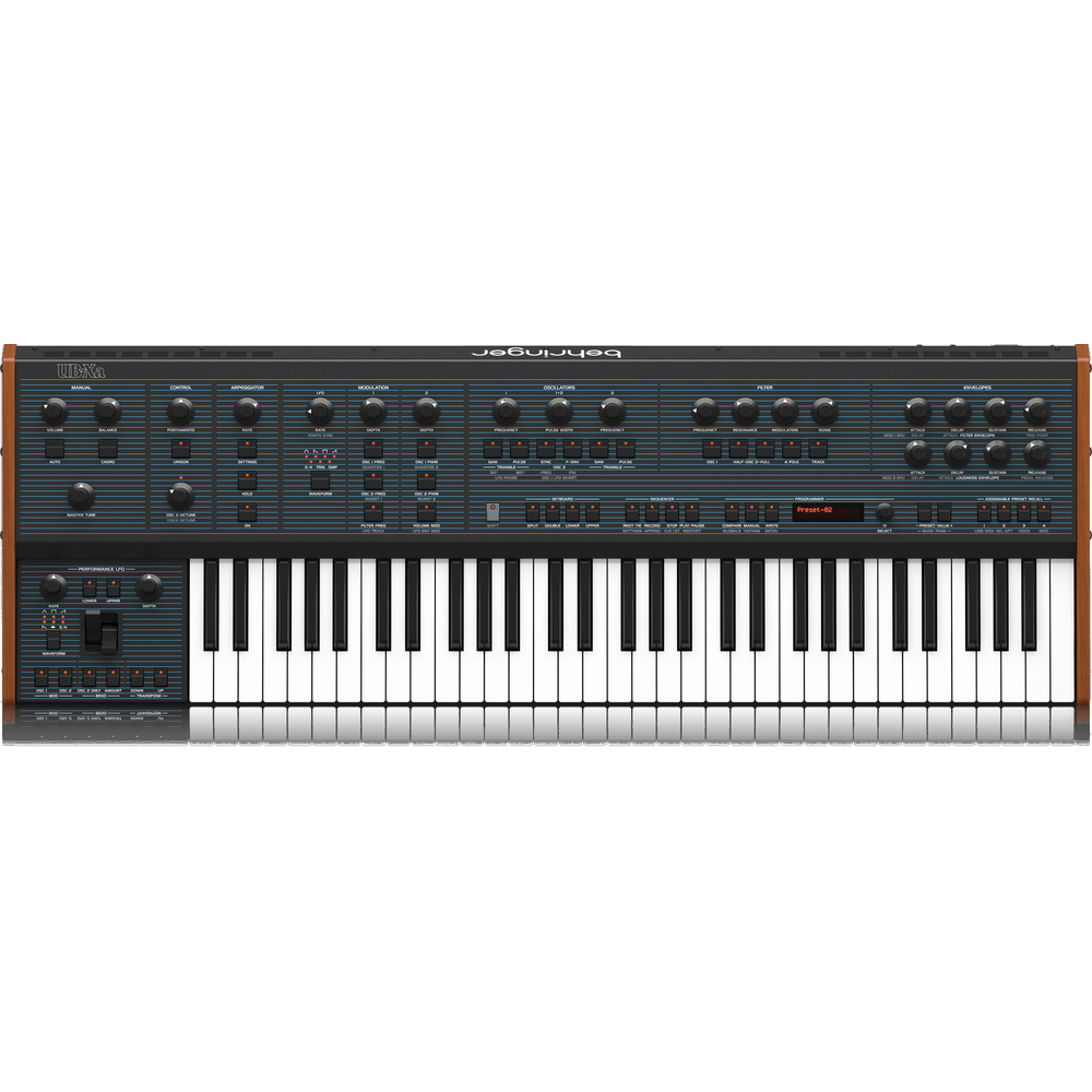 Behringer UB-Xa Analog 16-Voice Multi-Timbral Polyphonic Synthesizer
