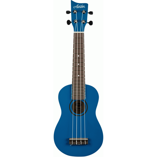 Ashton UKE110BL Soprano Ukulele w/ Bag (Blue)